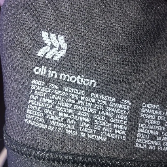 All in Motion Women's High Support Convertible Strap Bra - Picture 5 of 6